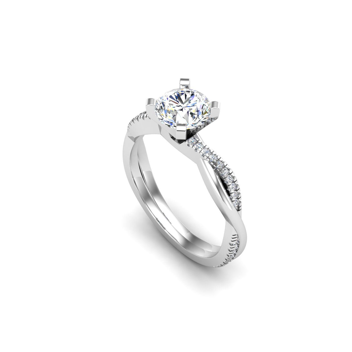 Opal Engagement Ring